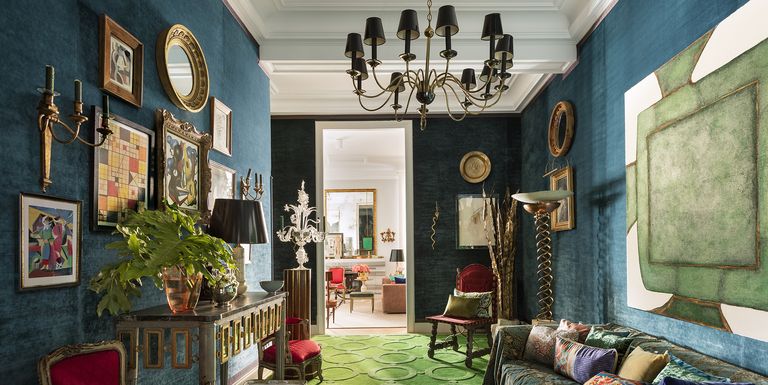 Более 40 примеров дизайна, ориентированного на различные оттенки синего