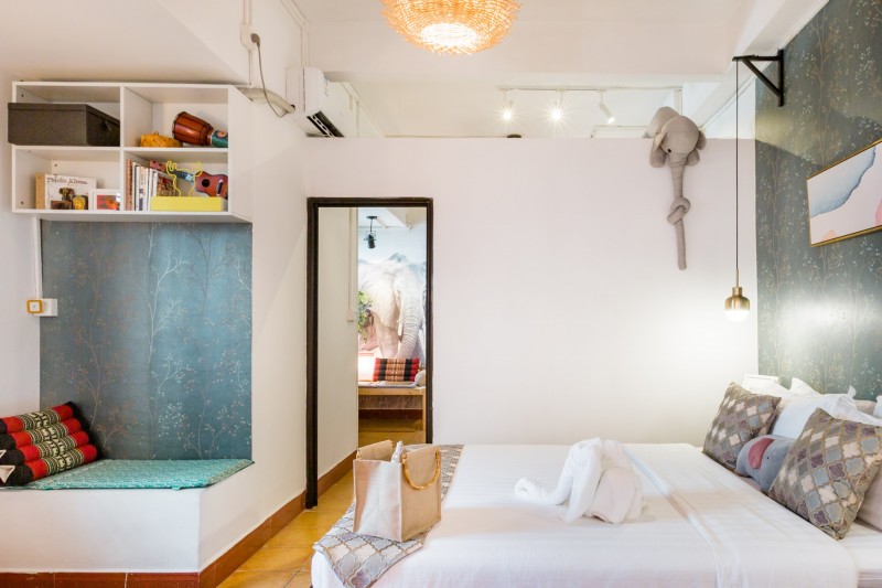 Экзотический интерьер апартаментов в Гуанчжоу