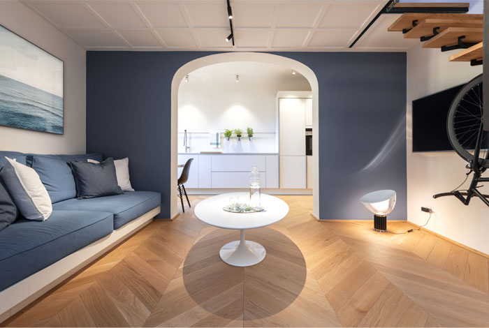 Функциональный интерьер небольшой квартиры в центре Флоренции Функциональный интерьер небольшой квартиры в центре Флоренции