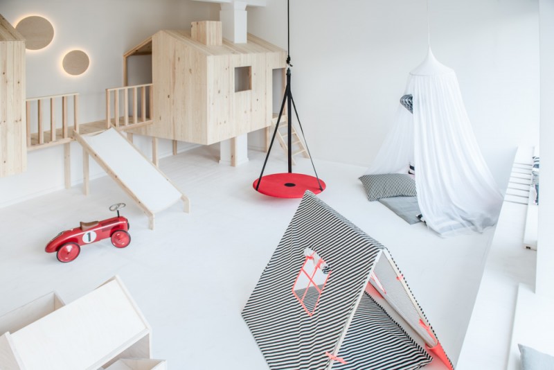 Игровая комната в частном детском саду в Вильнюсе