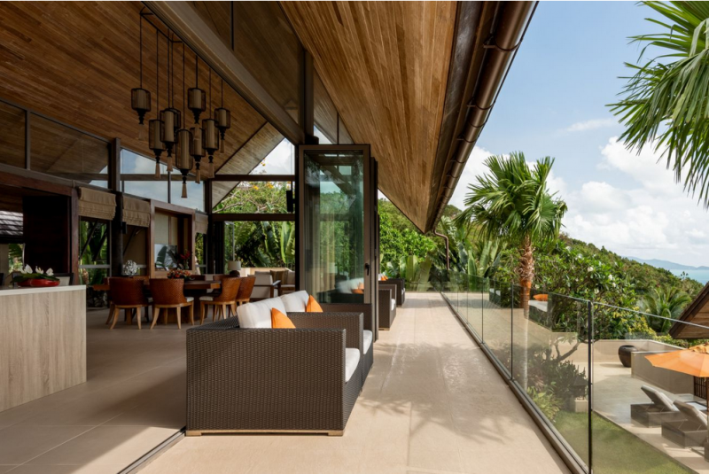 Интерьер резиденции на острове Самуи