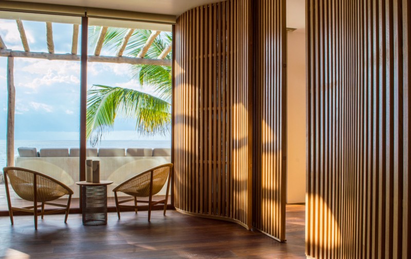 Мексиканские мотивы в интерьере отеля Presidente Intercontinental на курорте Косумель