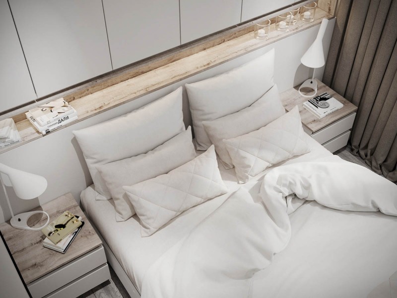 Успокаивающие оттенки серого в интерьере квартиры в Кишиневе