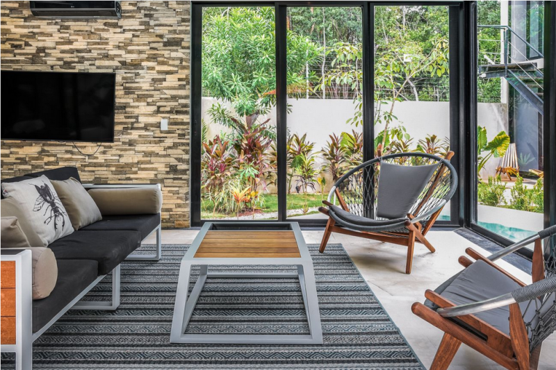 Вилла с современным и авангардным дизайном