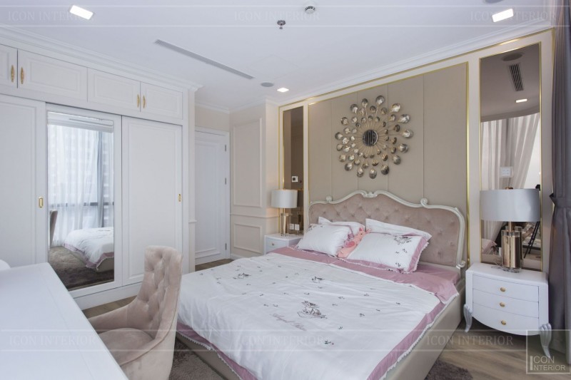 Дизайн интерьера квартиры в Хошимине в неоклассическом стиле