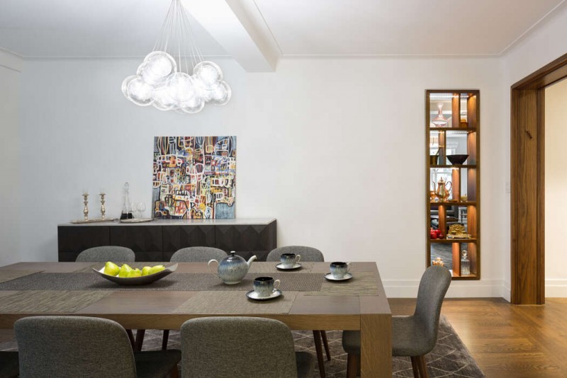 Функциональный интерьер квартиры на Манхэттене Функциональный интерьер квартиры на Манхэттене