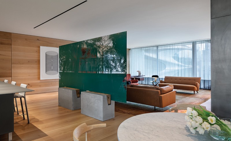 Интерьер апартаментов в Челси, Манхэттен