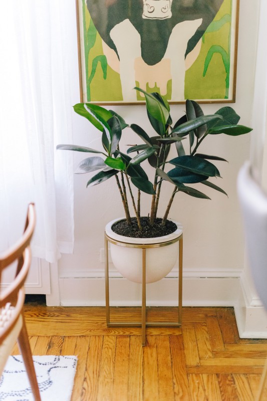 Интерьер просторной светлой квартиры в Челси, Нью-Йорк Интерьер просторной светлой квартиры в Челси, Нью-Йорк