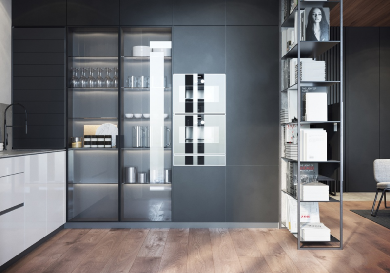 Использование традиционной восточной красной и черной гаммы в сочетании с прохладным серым Использование традиционной восточной красной и черной гаммы в сочетании с прохладным серым