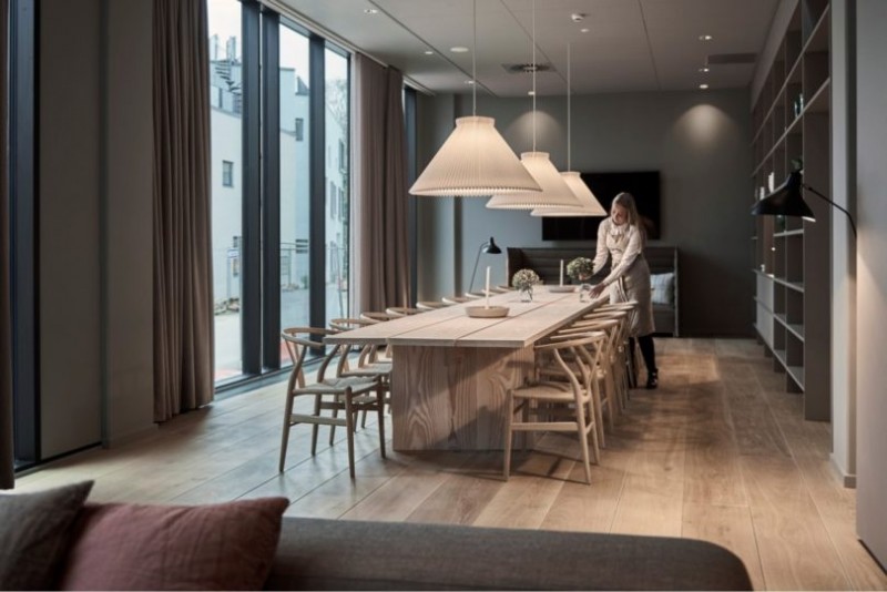 Недавно построенный отель Odeon в Оденсе, Дания Недавно построенный отель Odeon в Оденсе, Дания