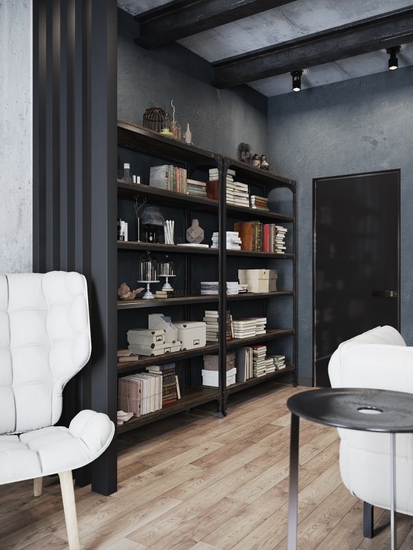 Квартира в индустриальном стиле Квартира в индустриальном стиле