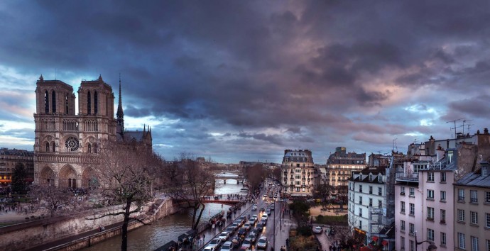 Отель Notre Dame Saint-Michel в Париже