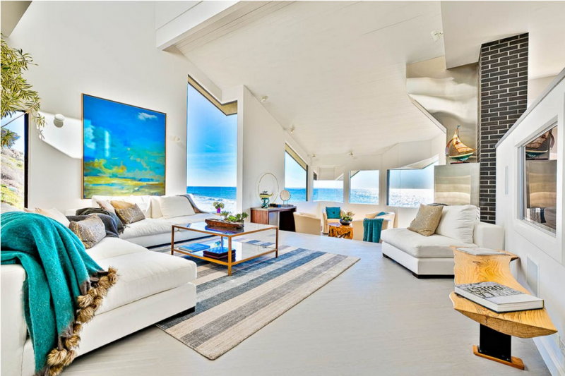 Пляжный дом в Малибу с панорамным видом на Тихий океан Пляжный дом в Малибу с панорамным видом на Тихий океан