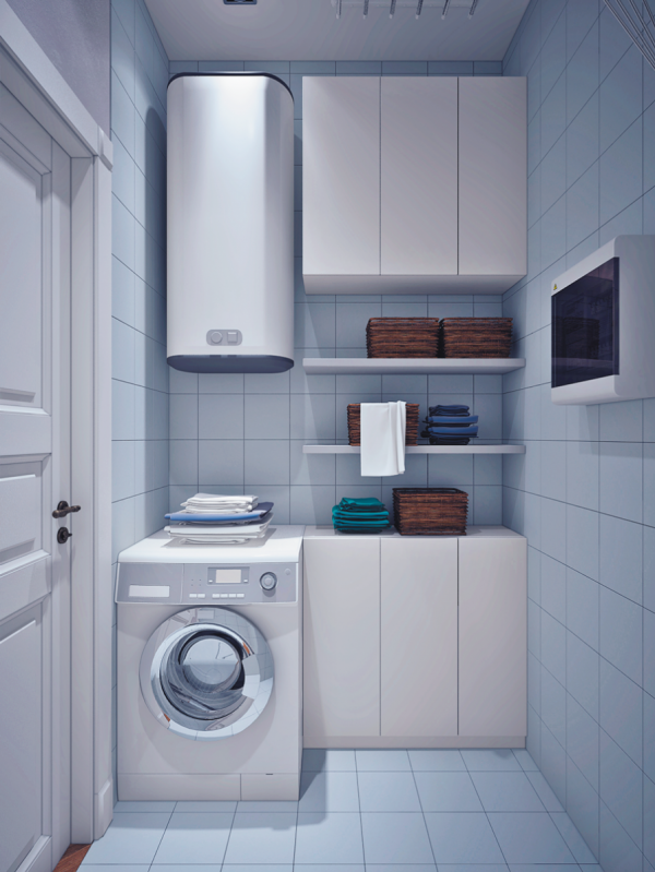 Сочетание желтого и синего в интерьере