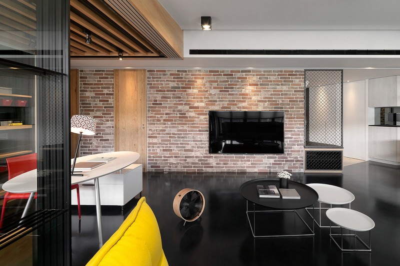 Современная квартира в индустриальном стиле Современная квартира в индустриальном стиле