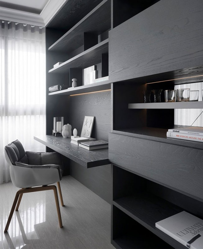 Азиатская простота и утонченная эстетика в дизайне тайваньских апартаментов Азиатская простота и утонченная эстетика в дизайне тайваньских апартаментов