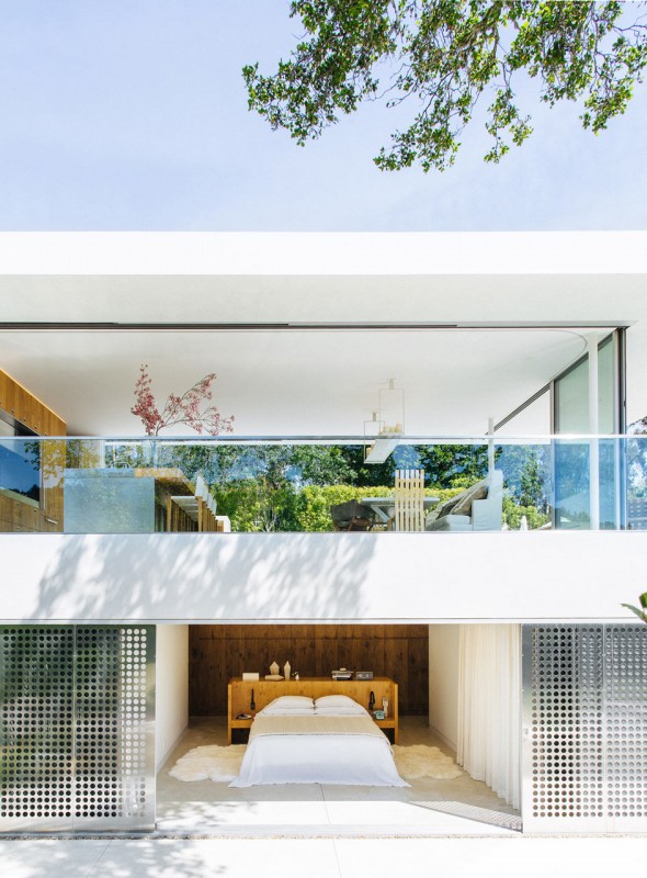 Дом на склоне холма в Ларкспуре, Калифорния