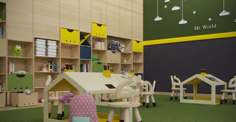 Проект учебного класса в детском саду