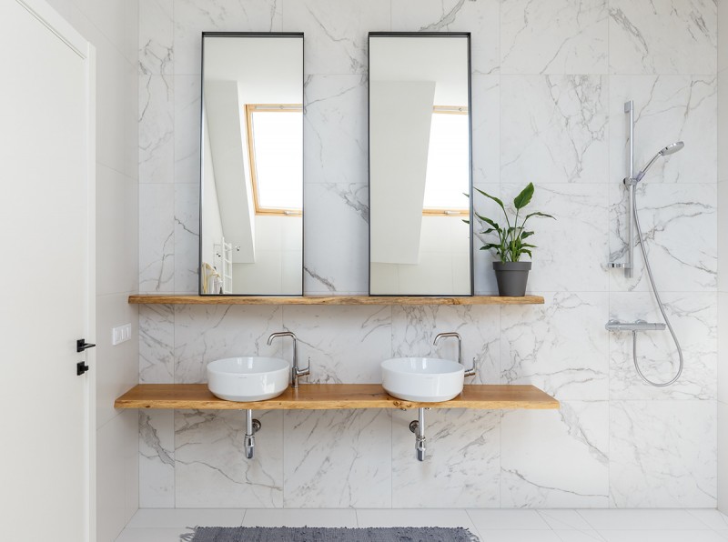 Лаконичный дизайн дуплекса