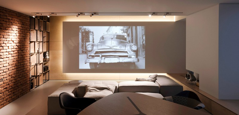 Легкий и спокойный интерьер в индустриальном стиле