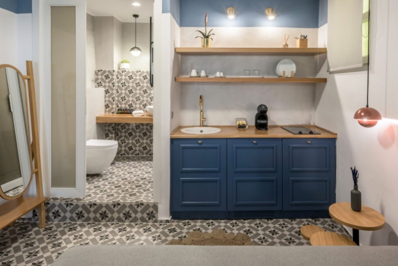 Отель, расположенный в здании 1920-х годов в Кавале, Греция