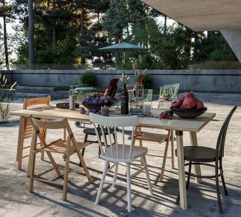 Проект дома в лесу Проект дома в лесу