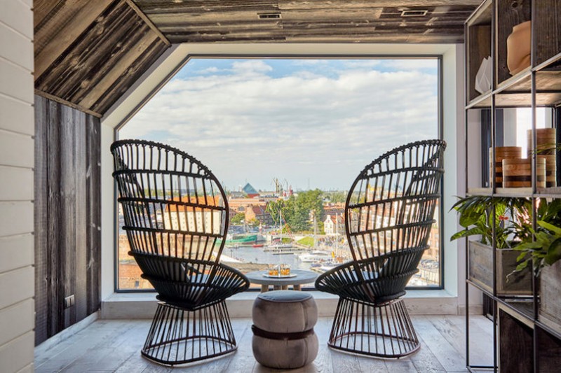 PURO Gdansk - смелый, живой и красочный отель, расположенный в Гданьске, Польша