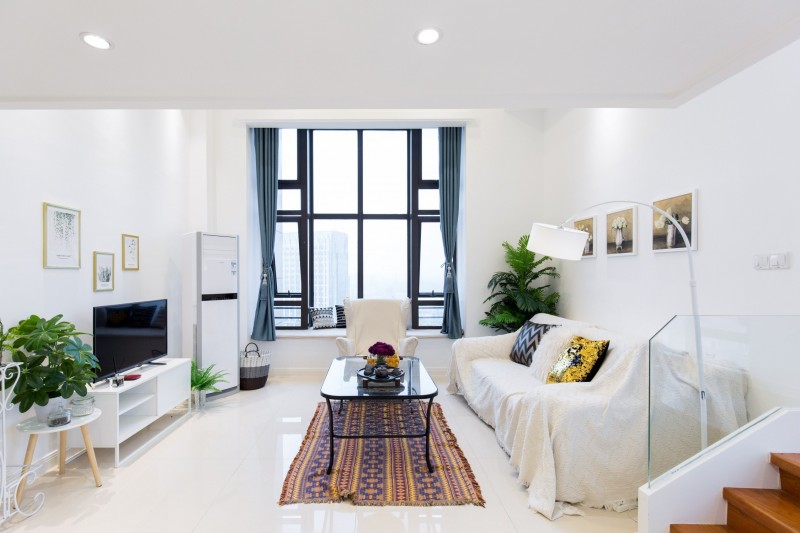 Современная квартира-лофт рядом с университетским городом Сунцзян в Шанхае