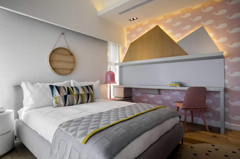 Современный и утонченный дизайн интерьера с этническими элементами декора Современный и утонченный дизайн интерьера с этническими элементами декора