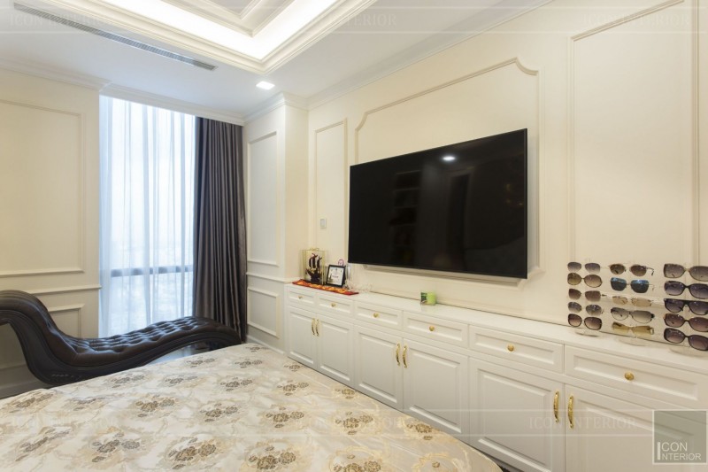 Дизайн интерьера квартиры в Хошимине в неоклассическом стиле