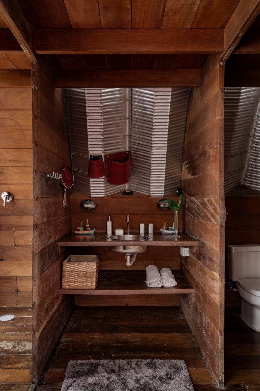 Интерьер оригинальной постройки в Парати, Бразилия