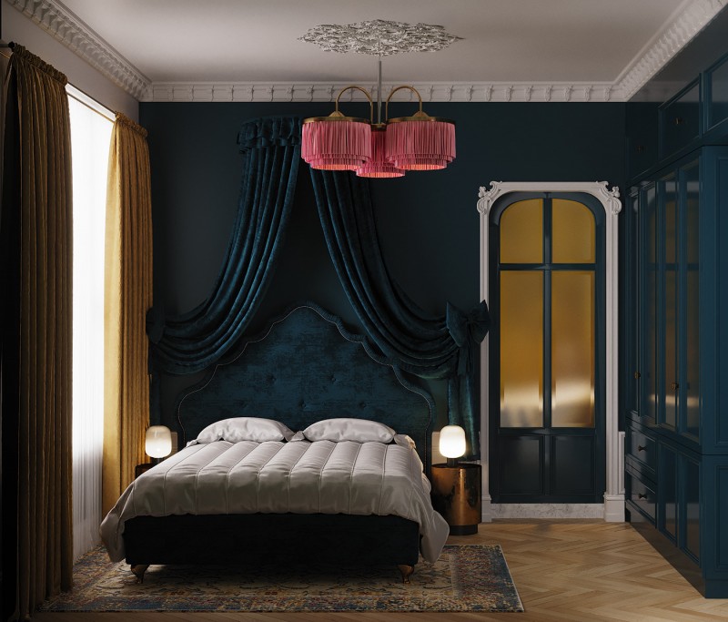 Яркие апартаменты в неоклассическом стиле