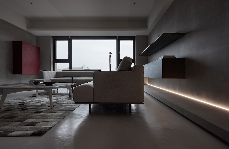 Современная квартира со сдержанным и сбалансированным интерьером Современная квартира со сдержанным и сбалансированным интерьером