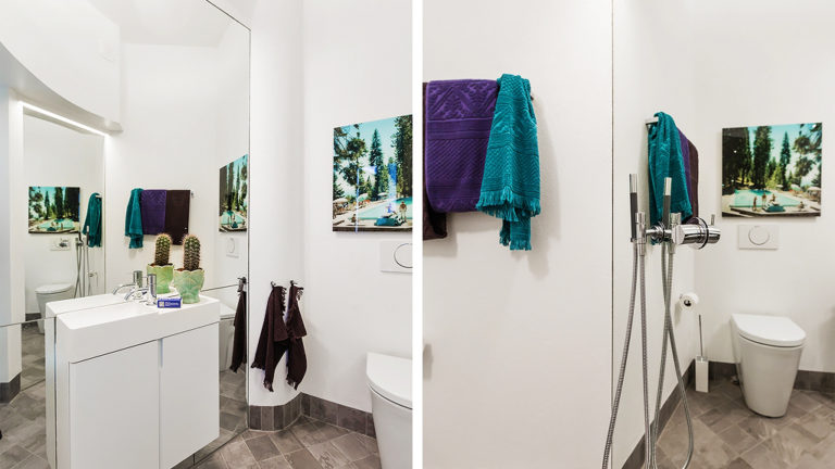 Уютная и привлекательная крошечная квартира-студия с террасой Уютная и привлекательная крошечная квартира-студия с террасой