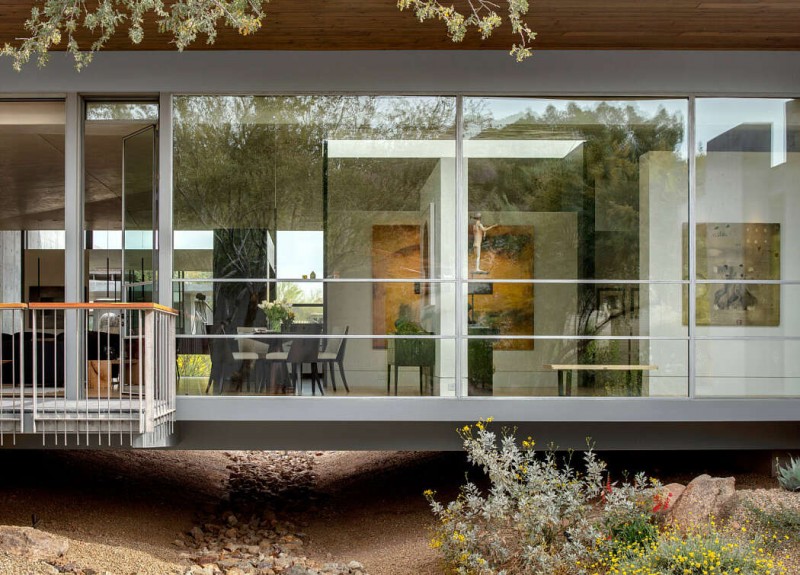 Бетонная резиденция в Аризоне