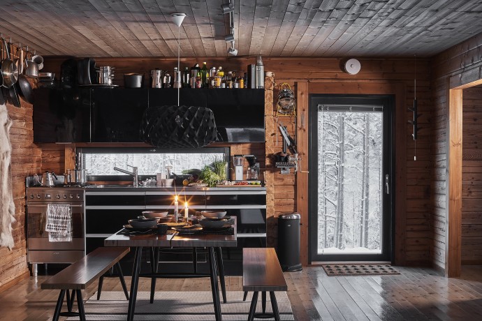 Дом ресторатора Антти Куха в небольшой деревне Сонка, Финляндия