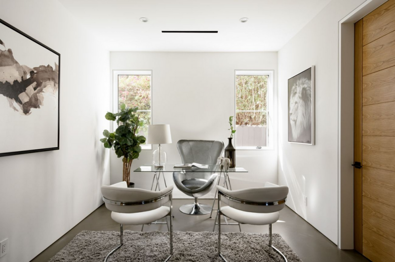 Интерьер мансардной квартиры в Лос-Анджелесе