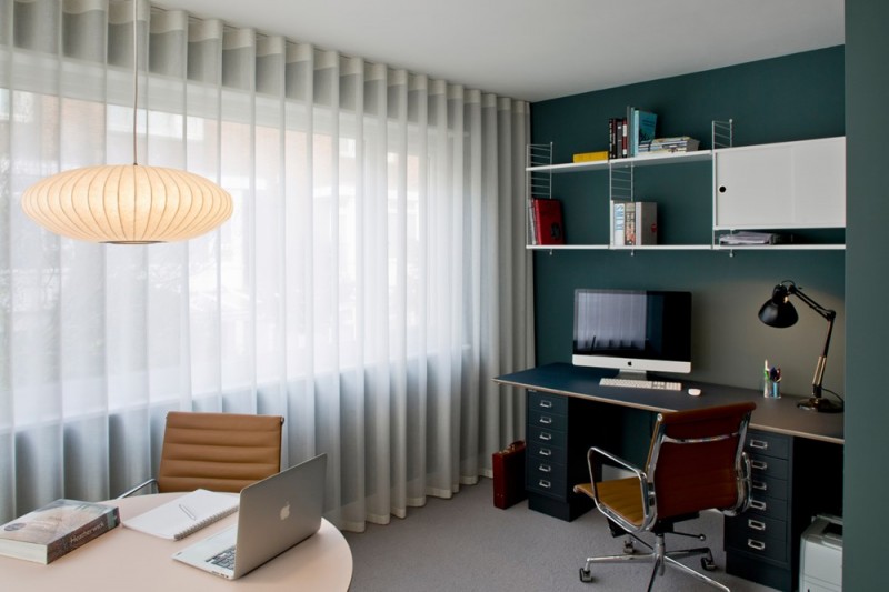 Яркие апартаменты в современном поместье середины века в Холланд-Парке, Лондон