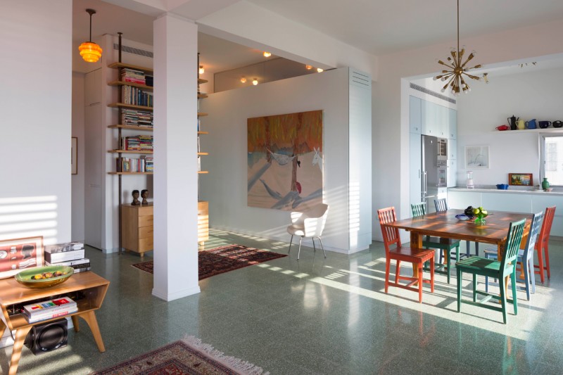 Красочная квартира в Тель-Авиве