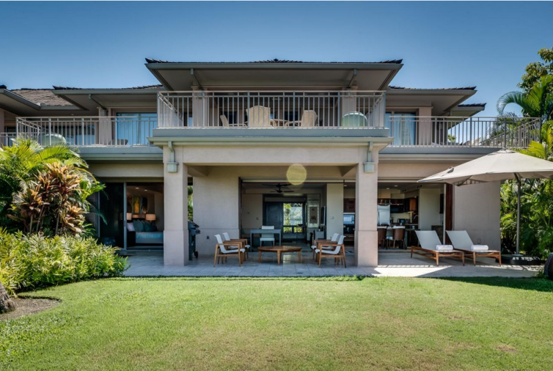 Вилла на склоне холма в Каилуа-Кона, Гавайи