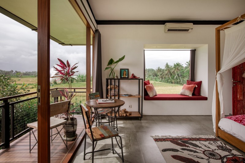 Вилла в стиле "лофт" с роскошным фоном тропических джунглей на Бали Вилла в стиле "лофт" с роскошным фоном тропических джунглей на Бали