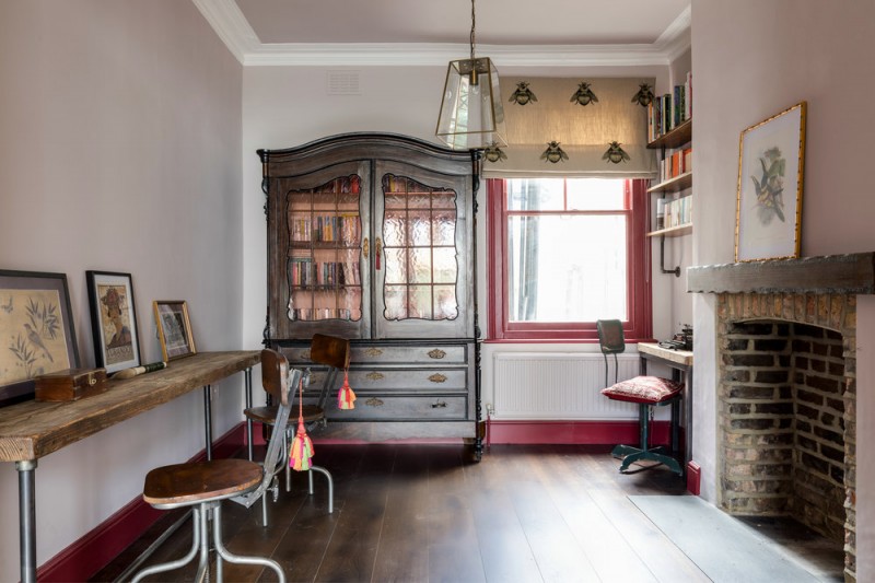 Богемный стиль в интерьере викторианского дома