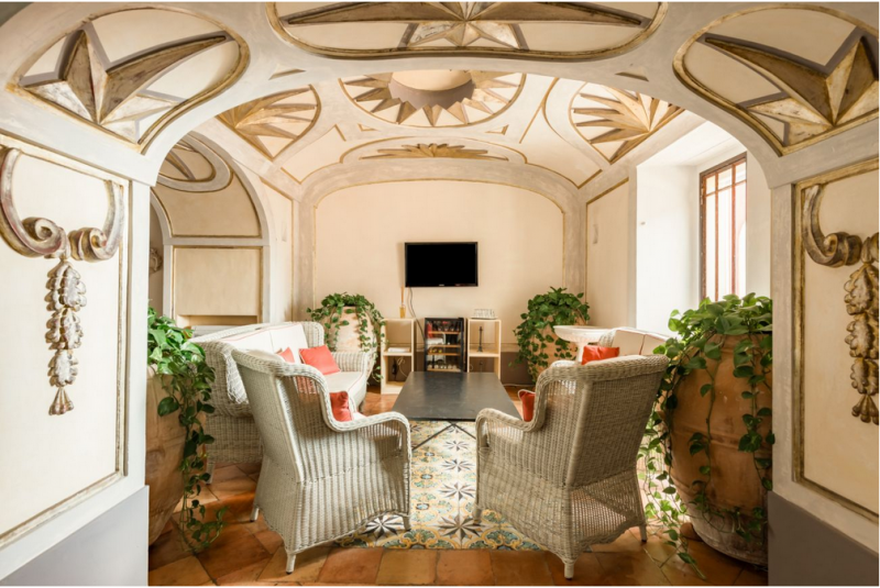 Дом в стиле "барокко" на холмах Позитано, Италия Дом в стиле "барокко" на холмах Позитано, Италия