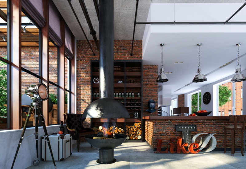 Эклектичный лофт Эклектичный лофт