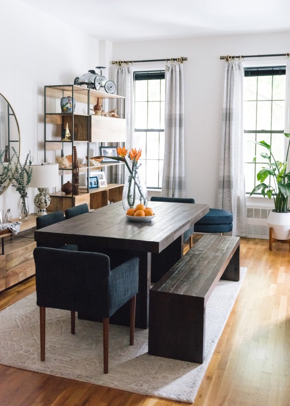 Интерьер квартиры в Верхнем Вестсайде, Нью-Йорк Интерьер квартиры в Верхнем Вестсайде, Нью-Йорк