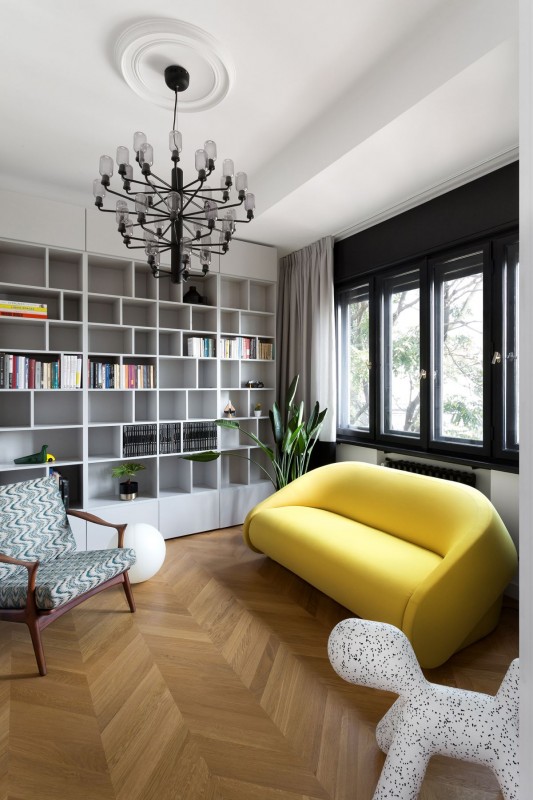 Интерьер квартиры в здании, построенном в 1930-х годах