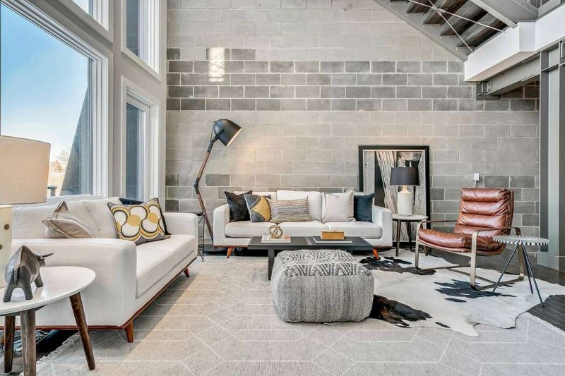 Интерьер в индустриальном стиле