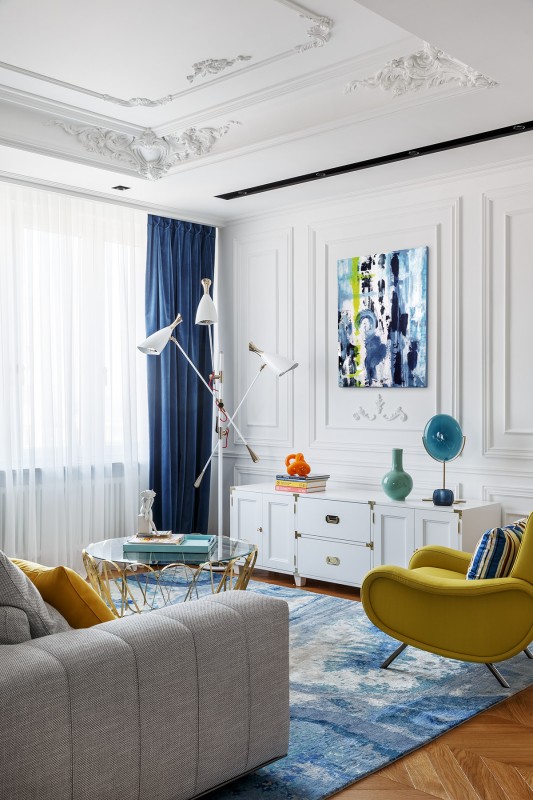 Яркий и необычный интерьер Яркий и необычный интерьер