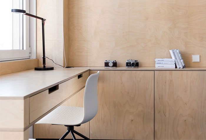 Контрастный интерьер стильных апартаментов