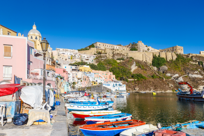 Отель San Michele в рыбацкой деревне Марина Коррикелла, Италия